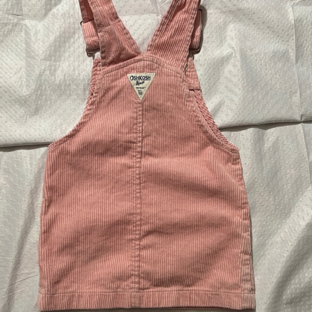 OshKosh B'gosh Blush Corduroy Overalls